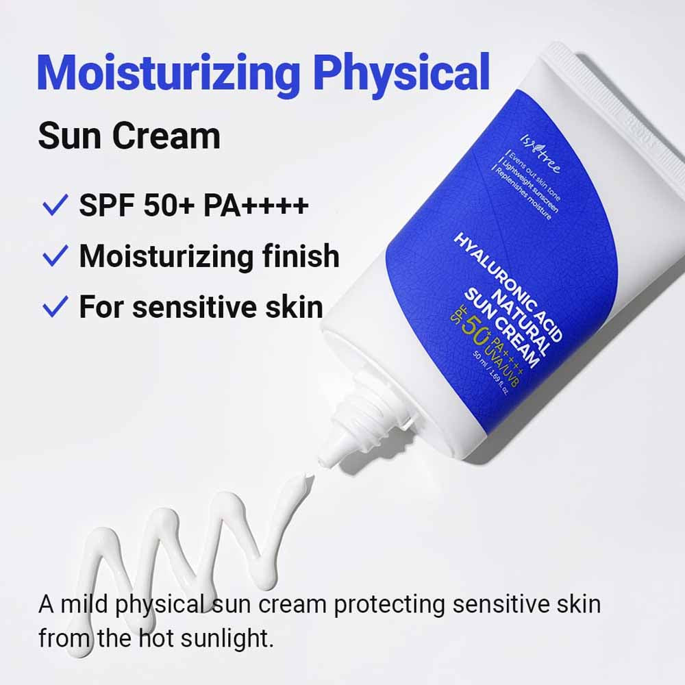 Isntree Hyaluronic Acid Natural Suncream SPF50 PA++++