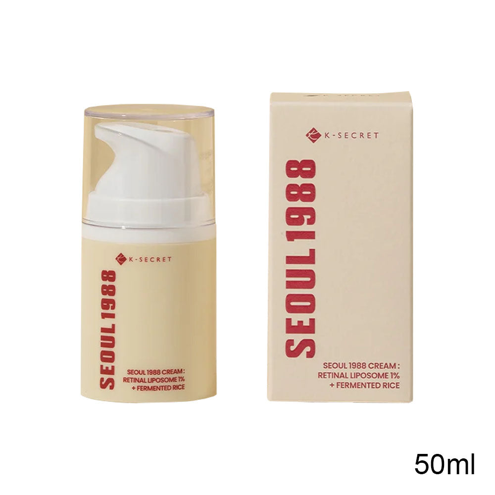 K-SECRET SEOUL 1988 Cream : Retinal Liposome 1% + Fermented Rice