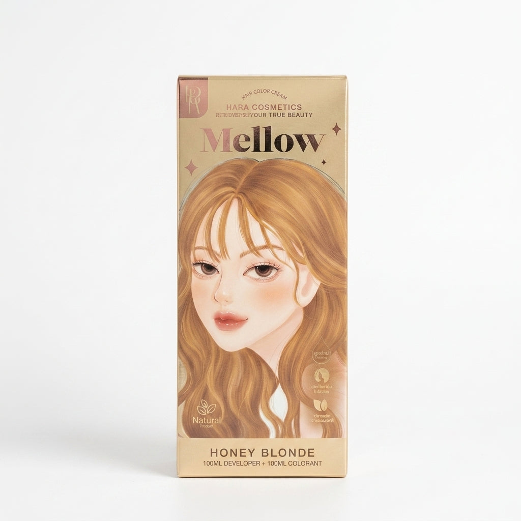 Kota Organic Natural Hair Color Cream - Mellow (Honey Blonde)