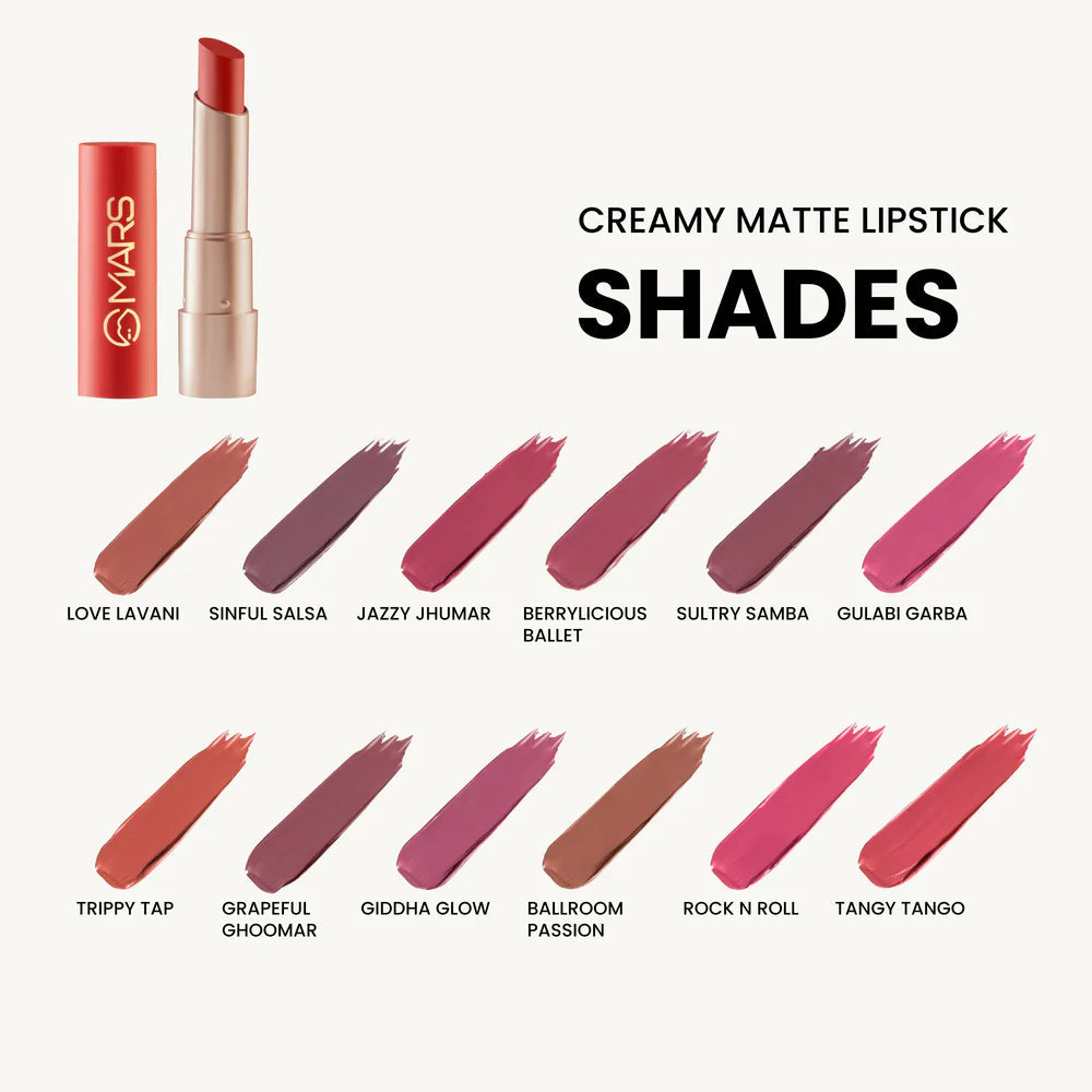 MARS Creamy Matte Long Lasting Lipstick