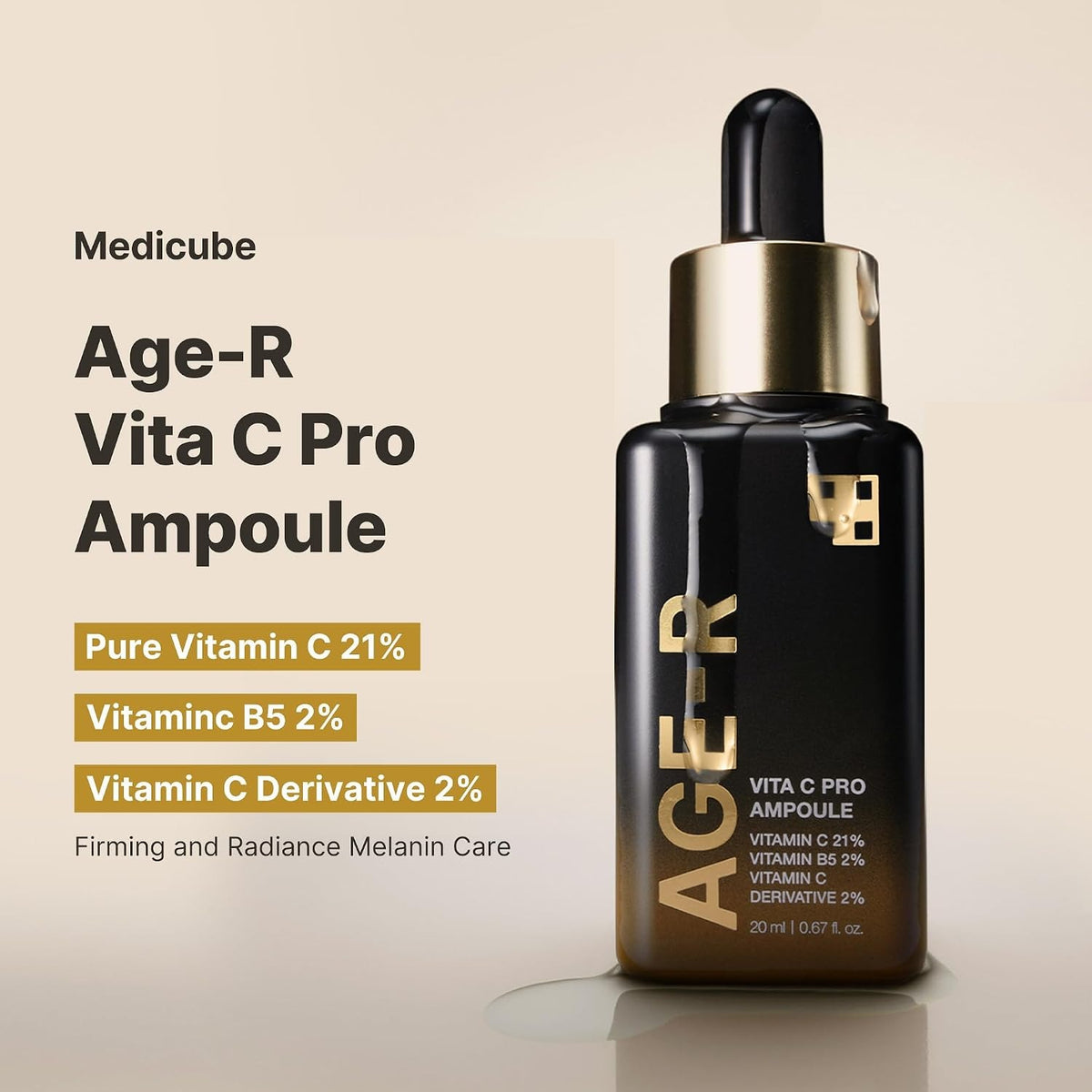 medicube - AGE-R Vita C Pro Ampoule