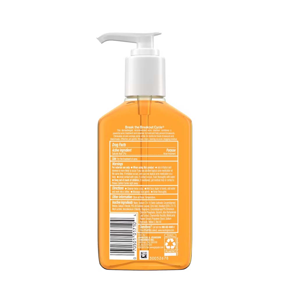 Neutrogena Oil-Free Acne Wash with 2% Salicylic Acid USA