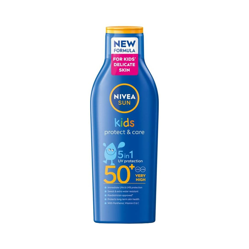NIVEA Kids Protect & Care Lotion Sun Cream SPF50+ 200ml