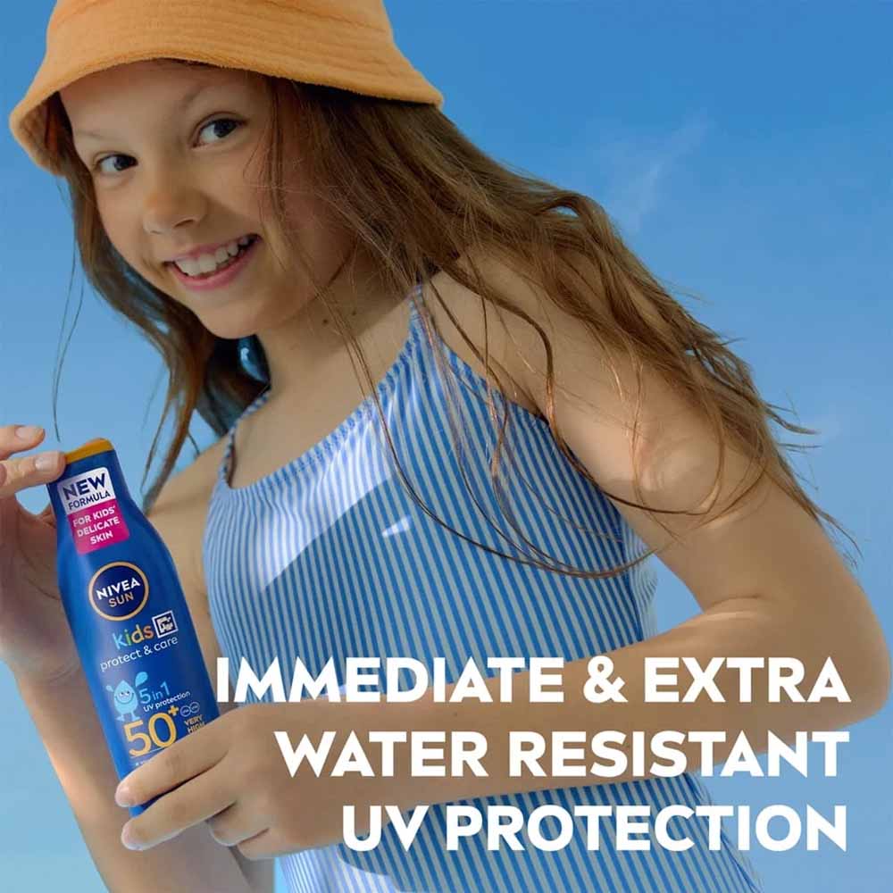 NIVEA Kids Protect & Care Lotion Sun Cream SPF50+ 200ml