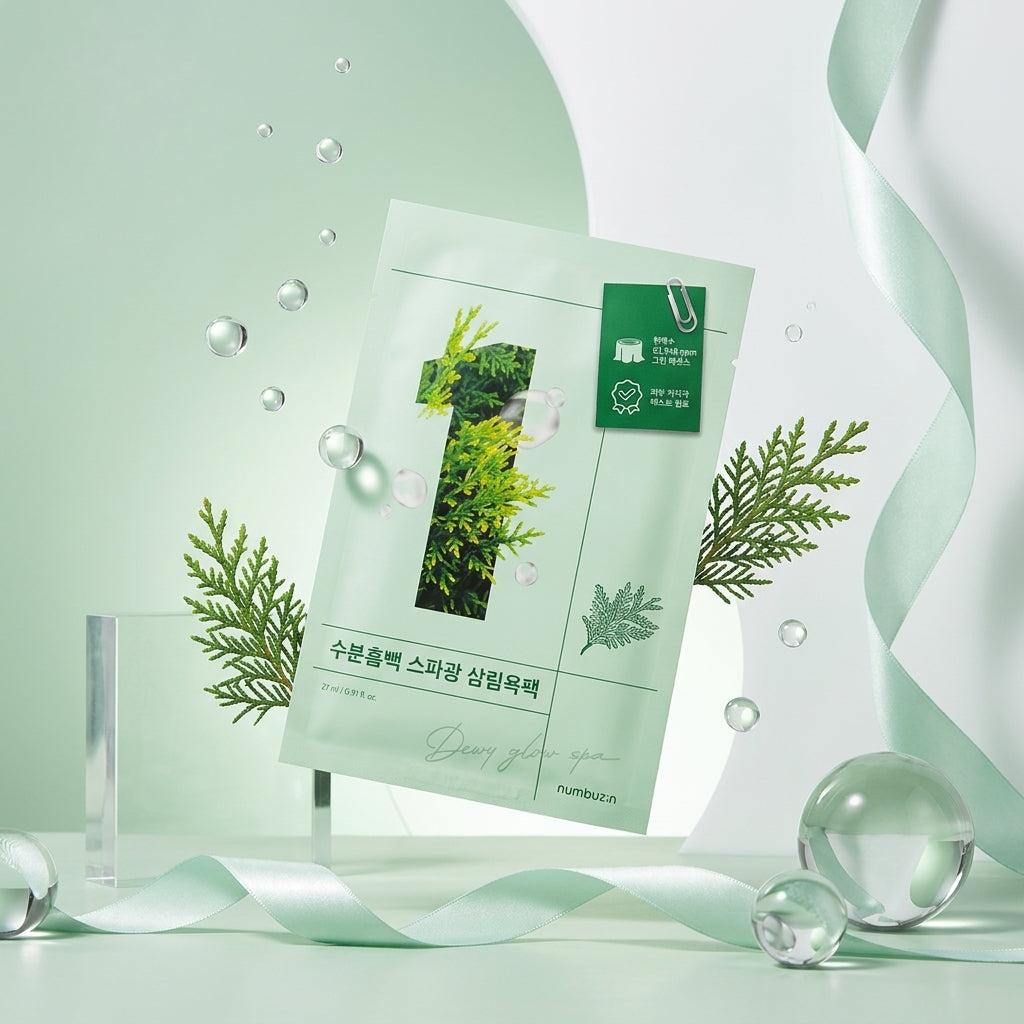 Numbuzin No.1 Dewy Glow Spa Sheet Mask
