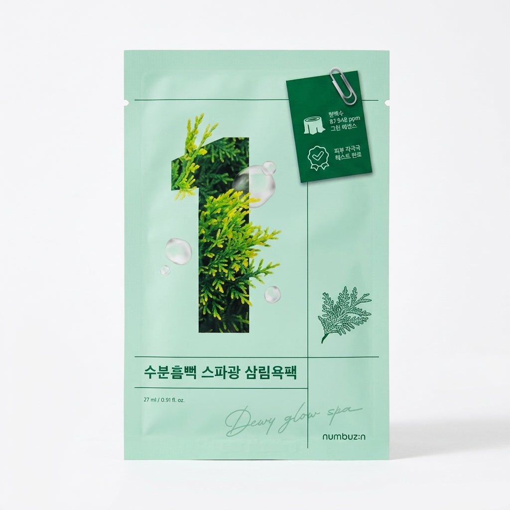 Numbuzin No.1 Dewy Glow Spa Sheet Mask