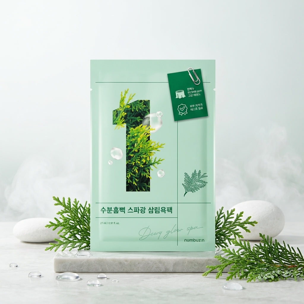 Numbuzin No.1 Dewy Glow Spa Sheet Mask