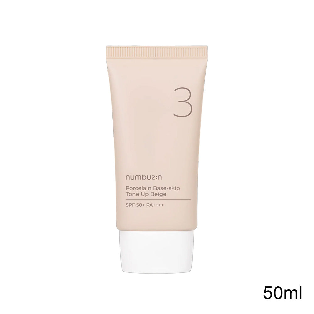 Numbuzin No. 3 Porcelain Base-Skip Tone Up Beige