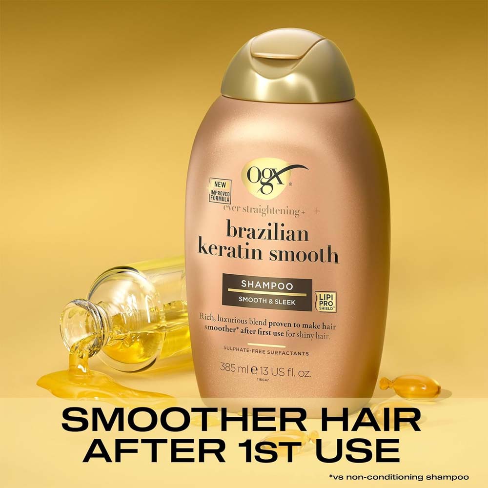 OGX Ever Straightening+ Brazilian Keratin Smooth Shampoo