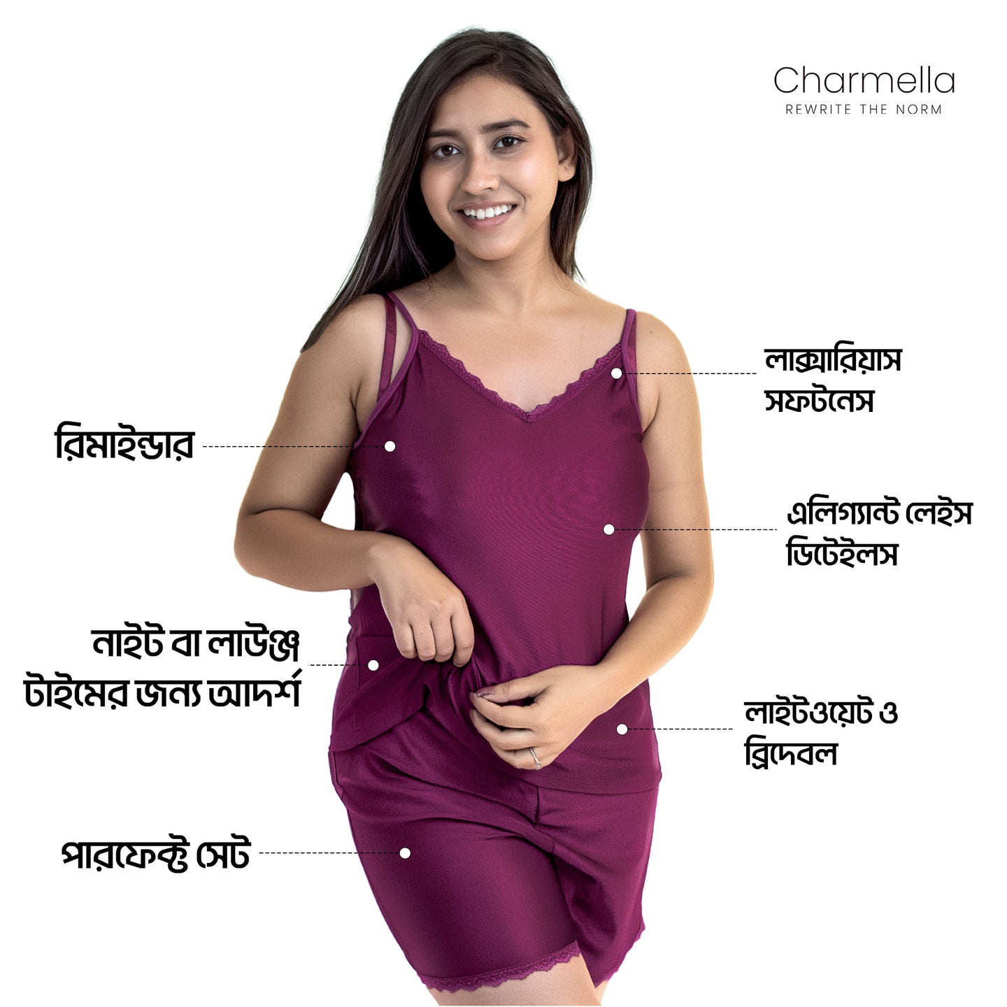 Charmella Premium Nighty