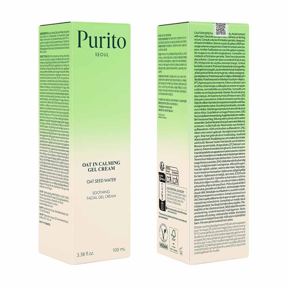 Purito Oat-in Calming Gel Cream