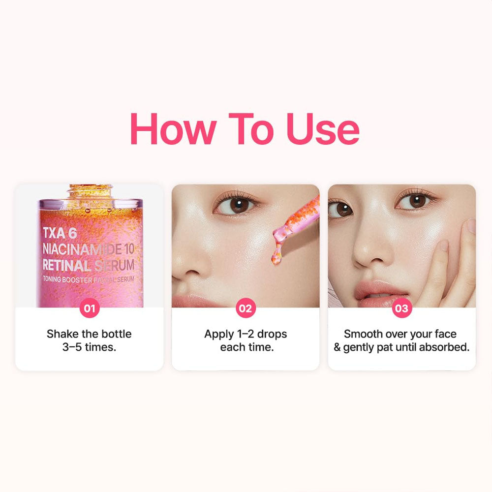 PURITO SEOUL TXA 6 Niacinamide 10 Retinal Serum