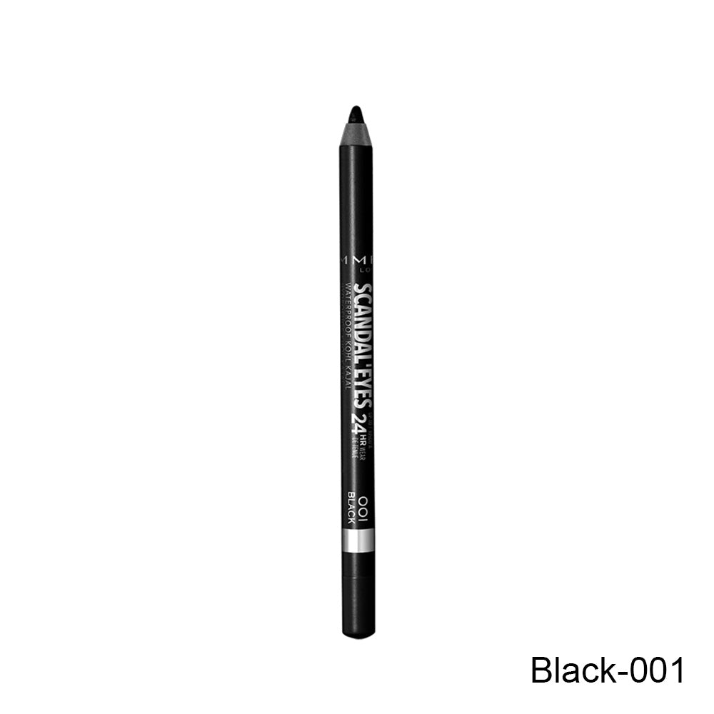 Rimmel Scandaleyes Waterproof Kohl Kajal - (Black-001)