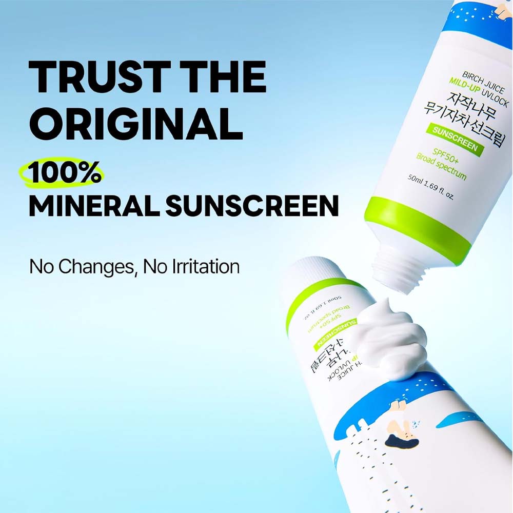 Round Lab BIRCH JUICE MILD-UP SUNSCREEN 50ml