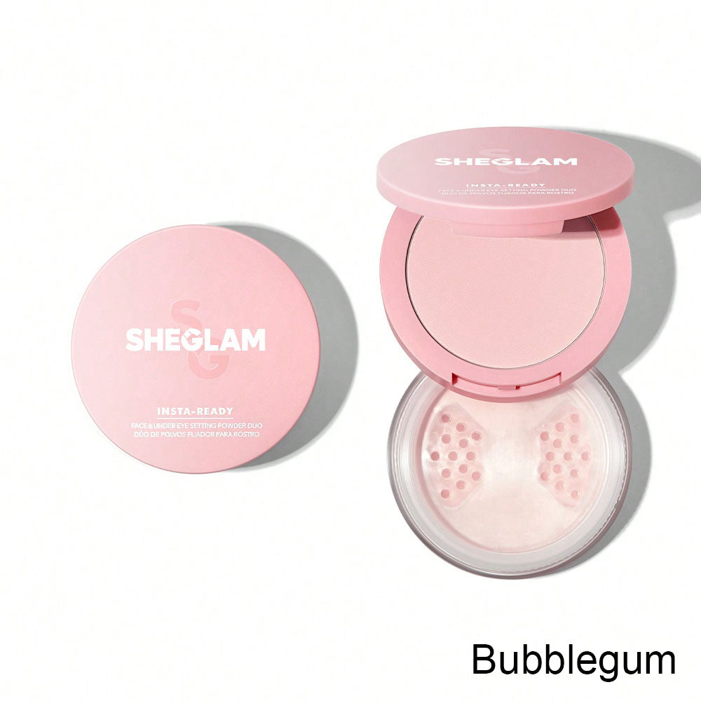 SHEGLAM Insta-Ready Face & Under Eye Setting Powder Duo