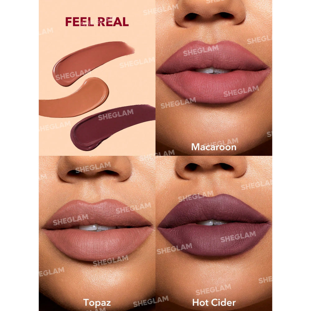 SHEGLAM Matte Allure Mini Liquid Lipstick Set