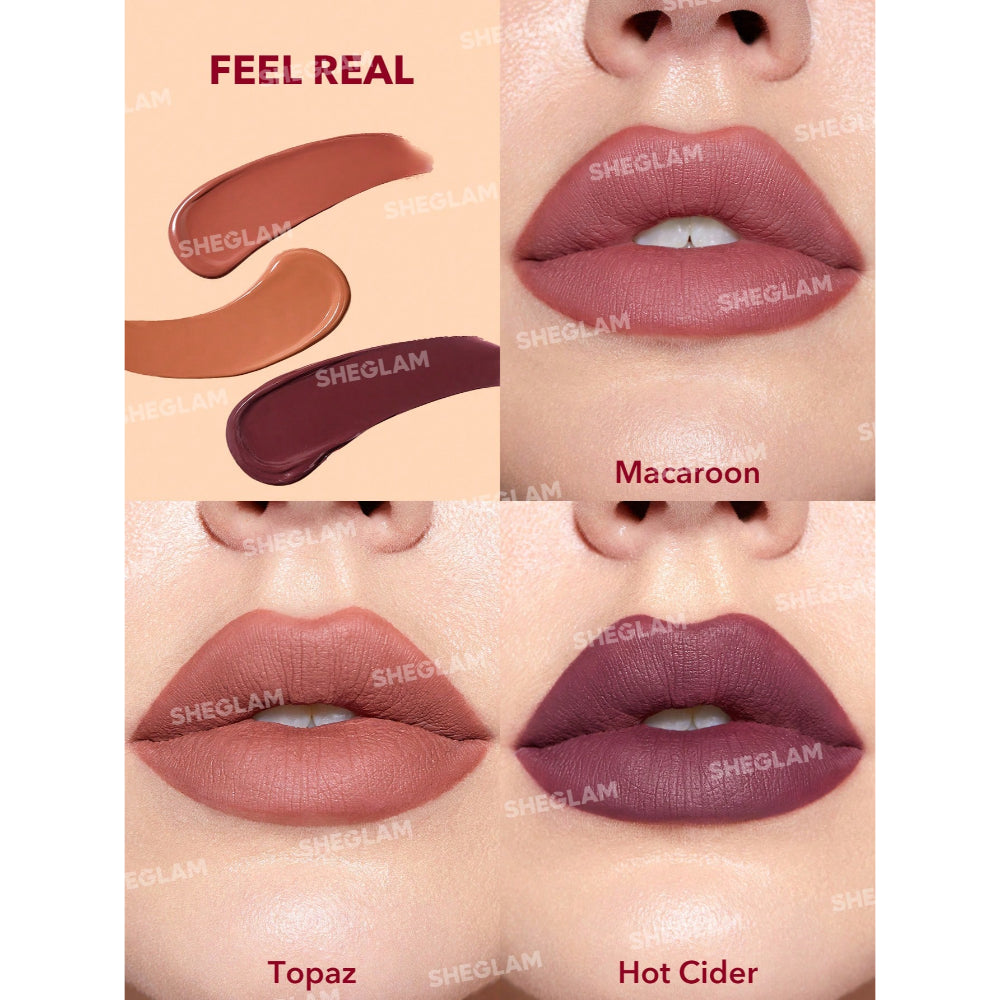 SHEGLAM Matte Allure Mini Liquid Lipstick Set