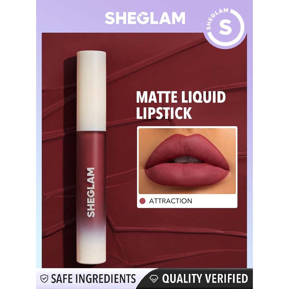 SHEGLAM Matte Allure Liquid Lipstick (Multiple Shades)