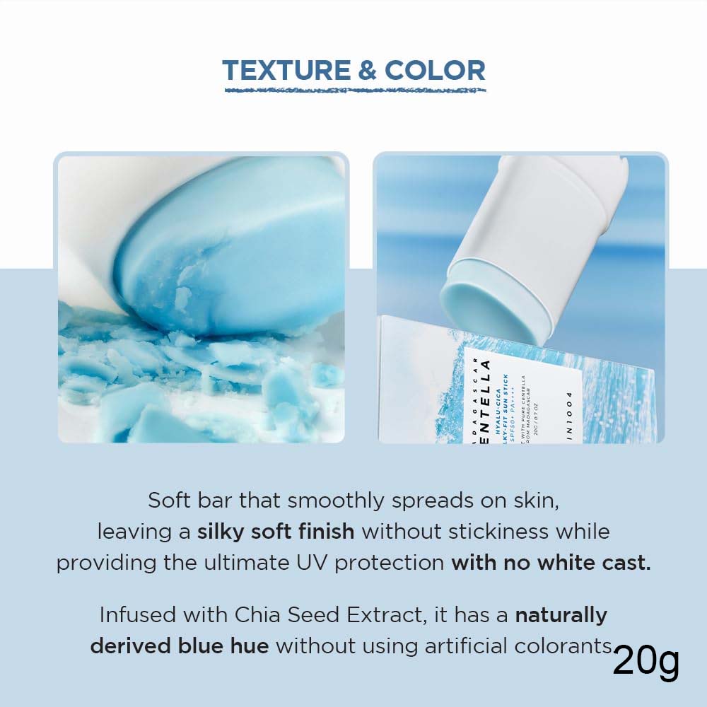 SKIN1004 Madagascar Centella Hyalu-Cica Silky-fit Sun Stick