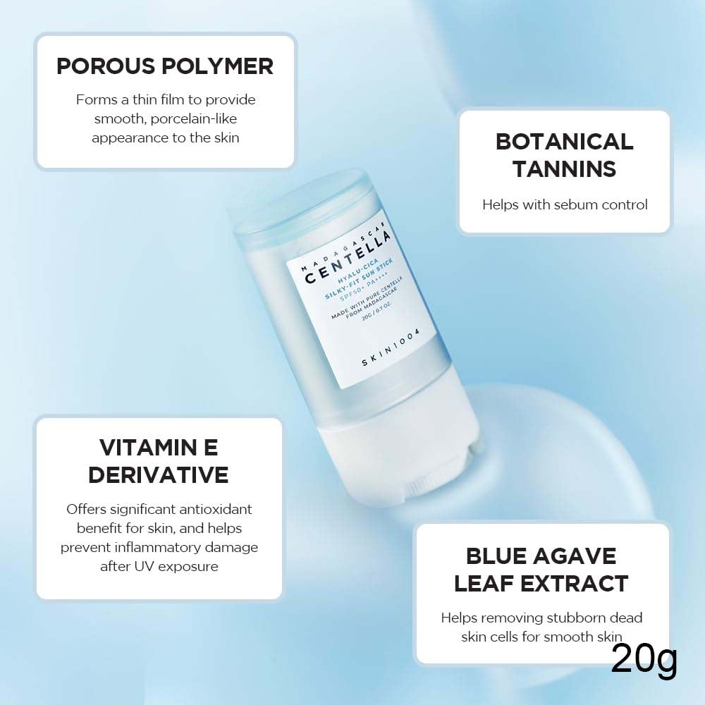 SKIN1004 Madagascar Centella Hyalu-Cica Silky-fit Sun Stick