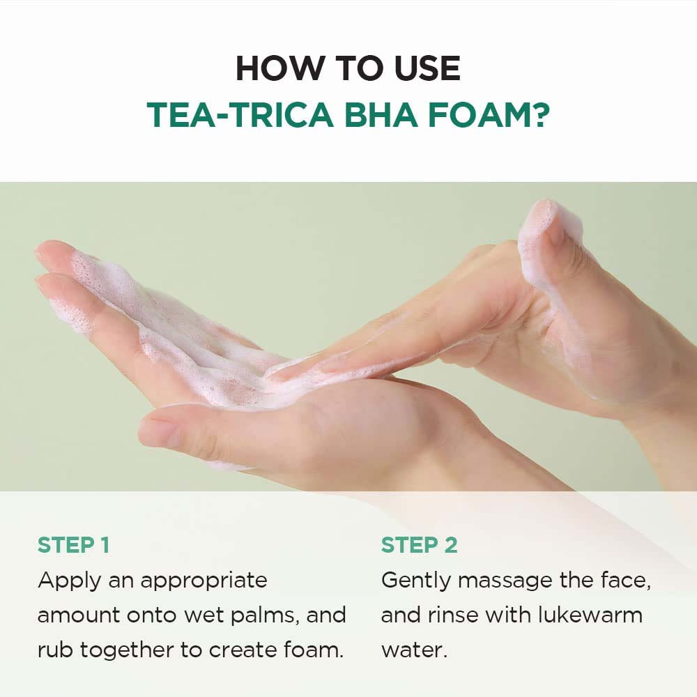 SKIN1004 Madagascar Centella Tea-Trica BHA Foam