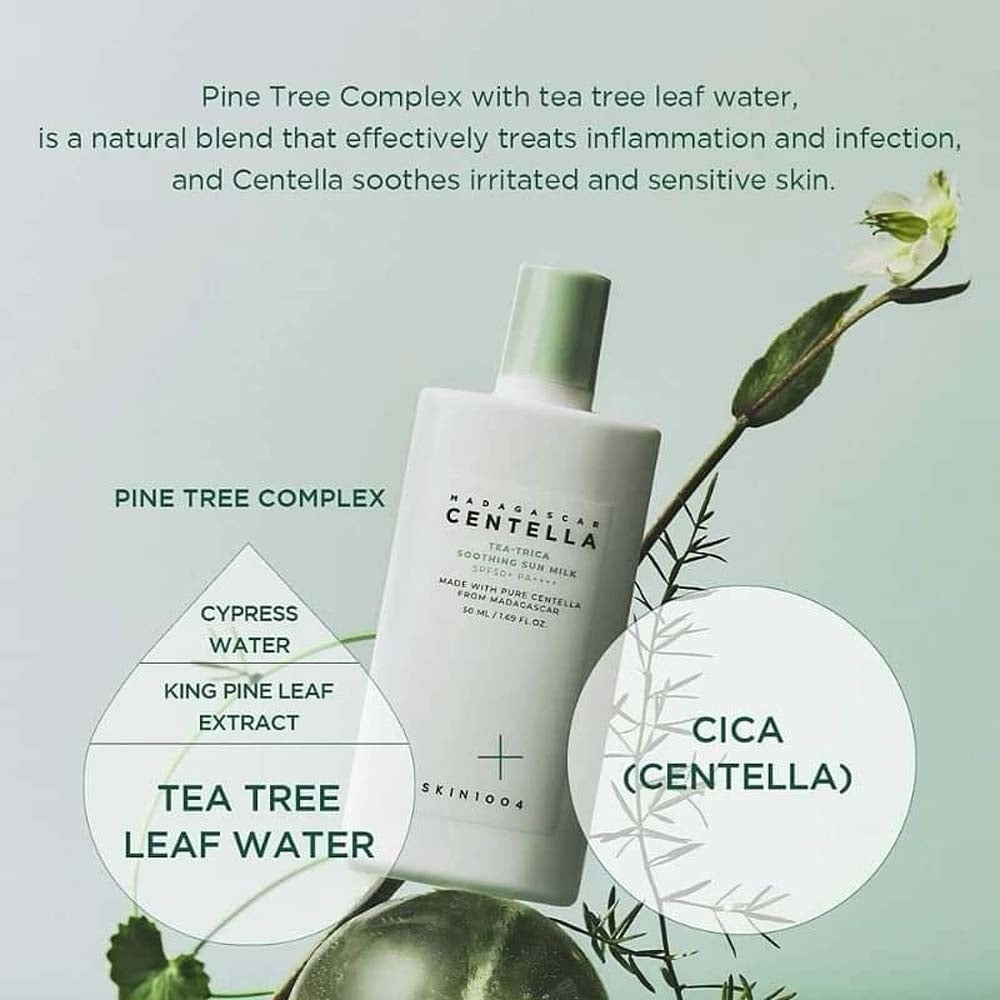 SKIN1004 Madagascar Centella Tea-Trica Soothing Sun Milk