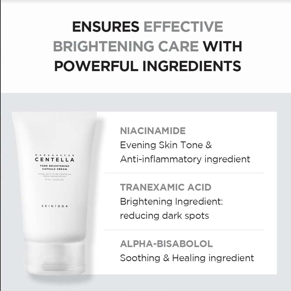 SKIN1004 Madagascar Centella Tone Brightening Capsule Cream 75ml