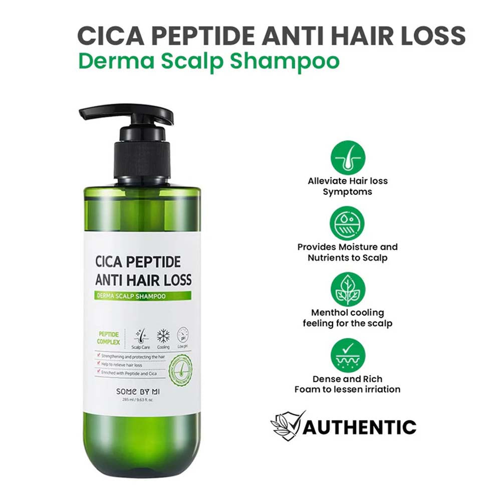 SOME BY MI Cica Peptide Anti Hair Loss Derma Scalp Shampoo