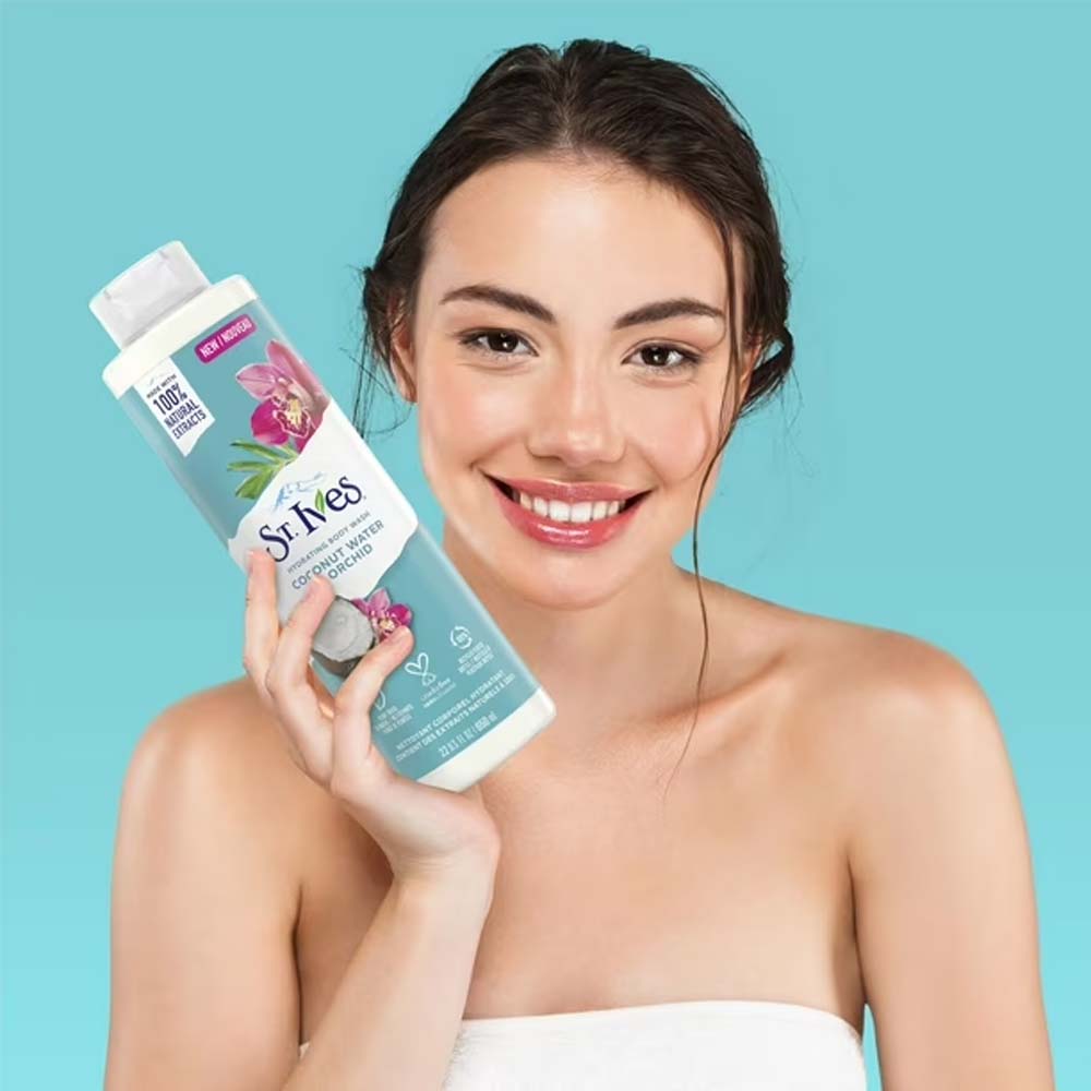 St. Ives Hydrating Body Wash Coconut Water and Orchid