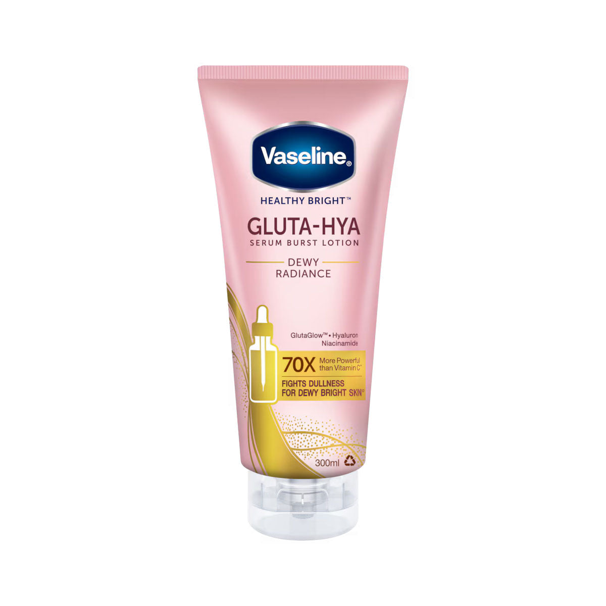 Vaseline Gluta-Hya Serum Burst Lotion Dewy Radiance