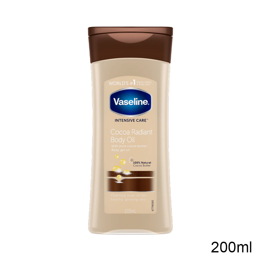 Vaseline Intensive Care Cocoa Radiant Body Gel Oil