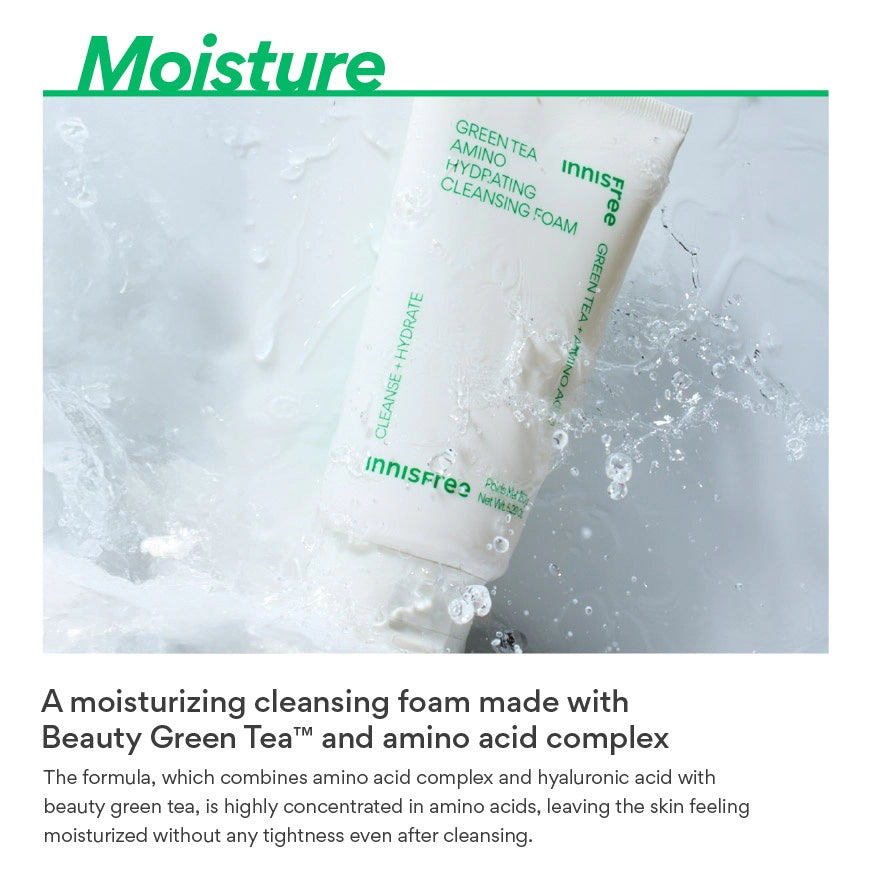 Innisfree Green Tea Amino Acid Cleansing Foam