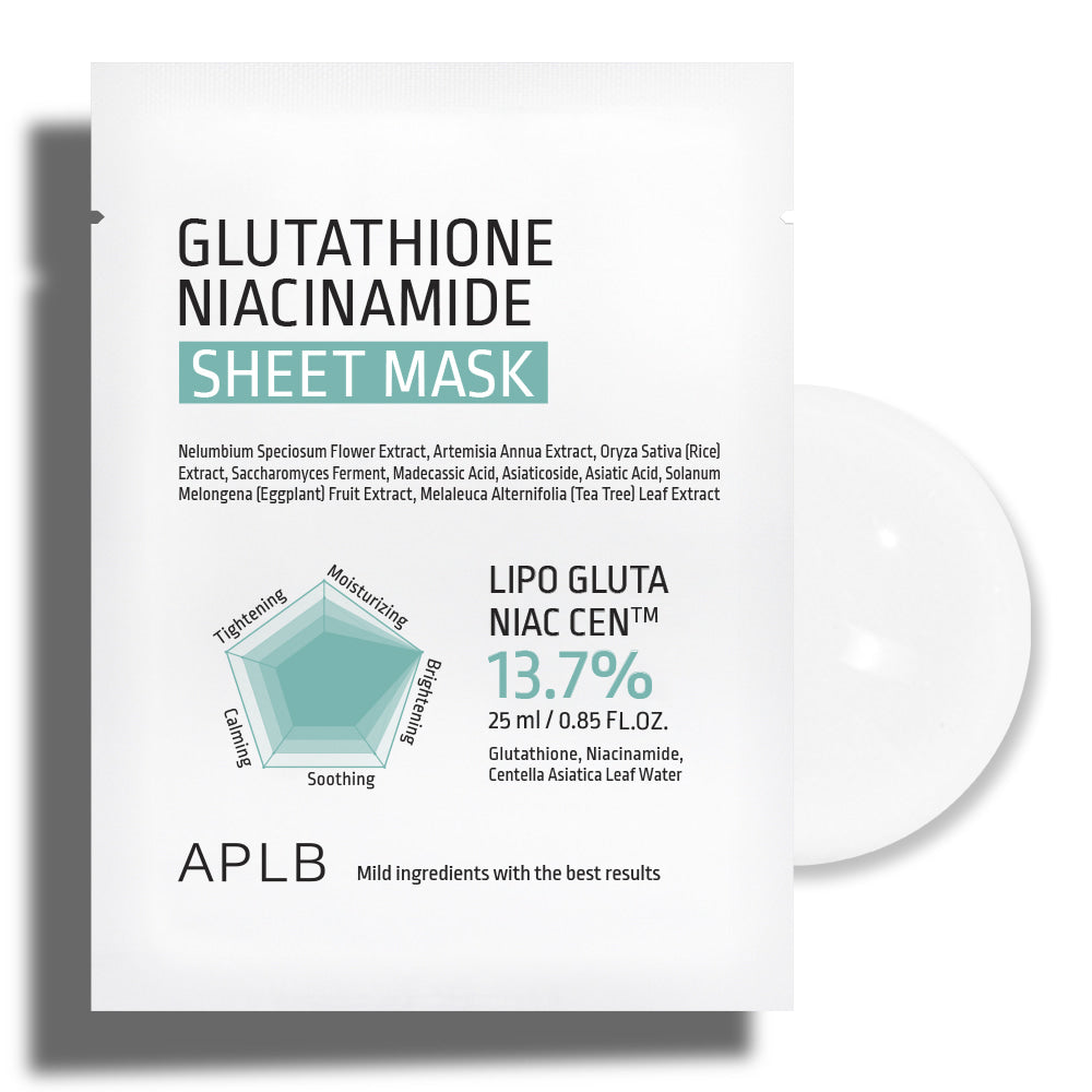 APLB Glutathione Niacinamide Sheet Mask