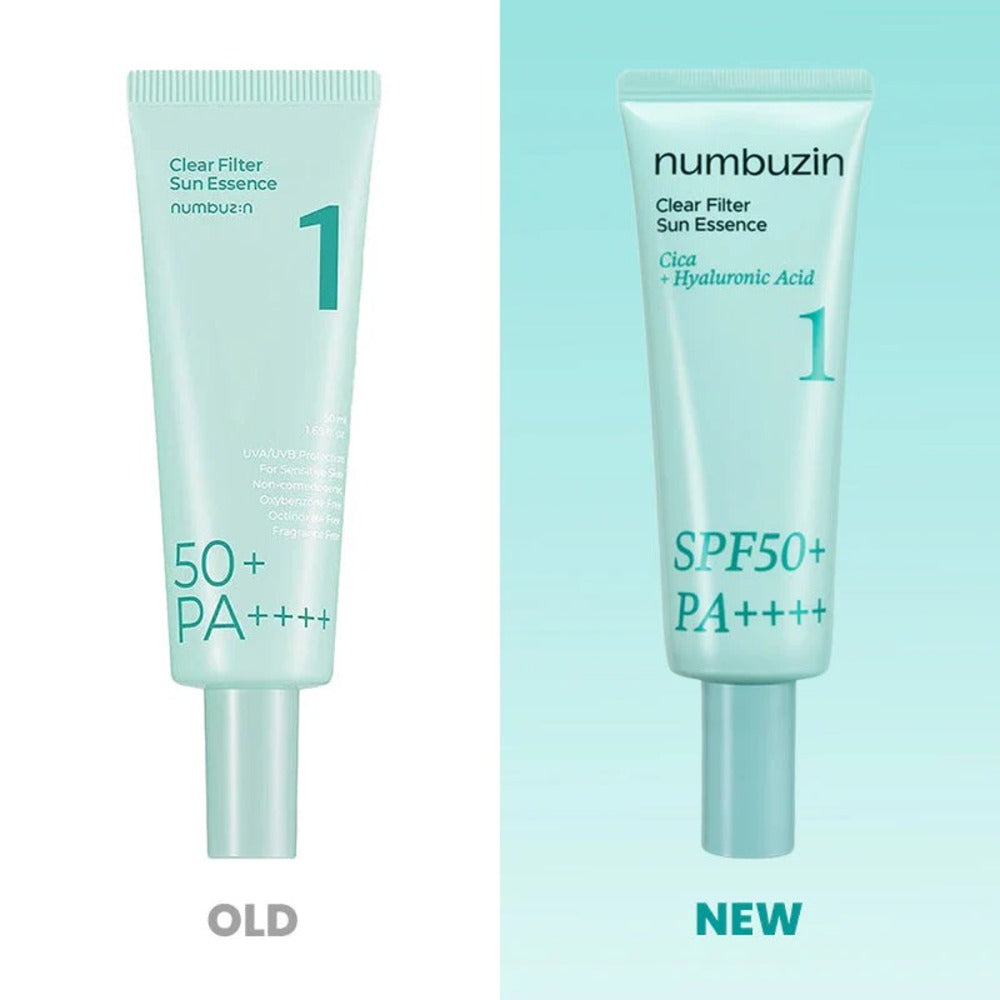 Numbuzin No1. Clear Filter Sun Essence SPF50+ PA++++