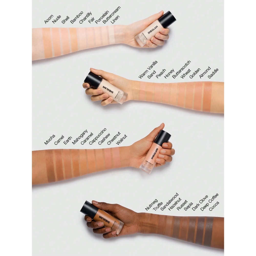 SHEGLAM Complexion Pro Long Lasting Breathable Matte Foundation 30ml