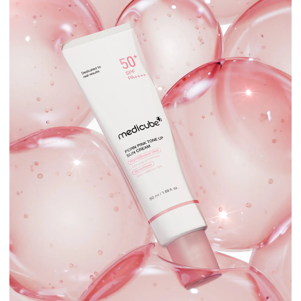 Medicube PDRN Pink Tone Up Sun Cream SPF50+