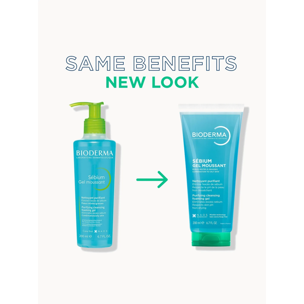 Bioderma Sebium Gel Moussant Purifying Cleansing Foaming Gel