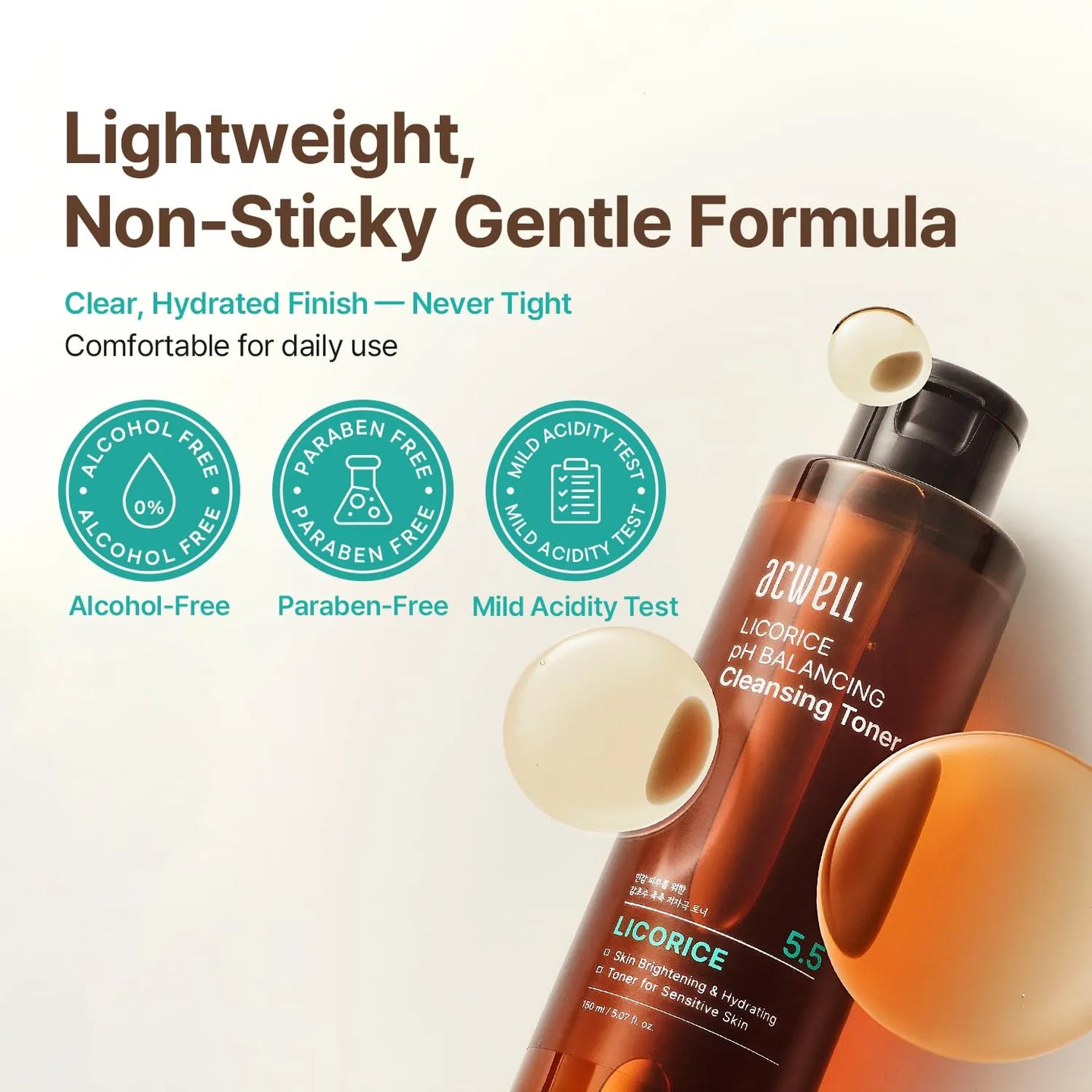 Acwell Licorice pH Balancing Cleansing Toner
