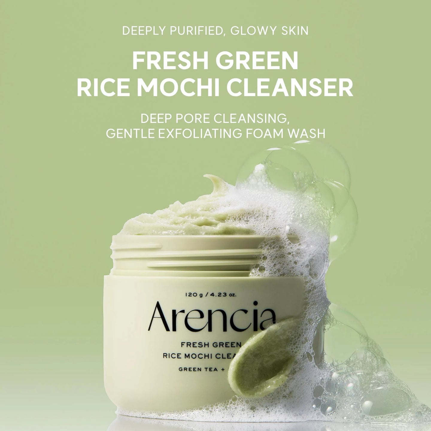 ARENCIA FRESH GREEN RICE MOCHI CLEANSER
