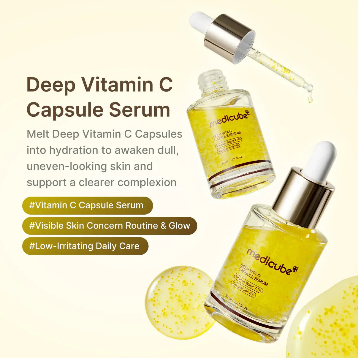 medicube - Deep Vita C Capsule Serum