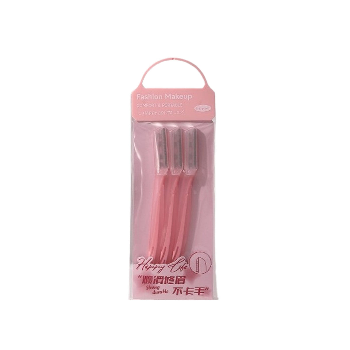 LMLTOP Fashion Makeup Comfort & Portable Brow Razor 3pcs