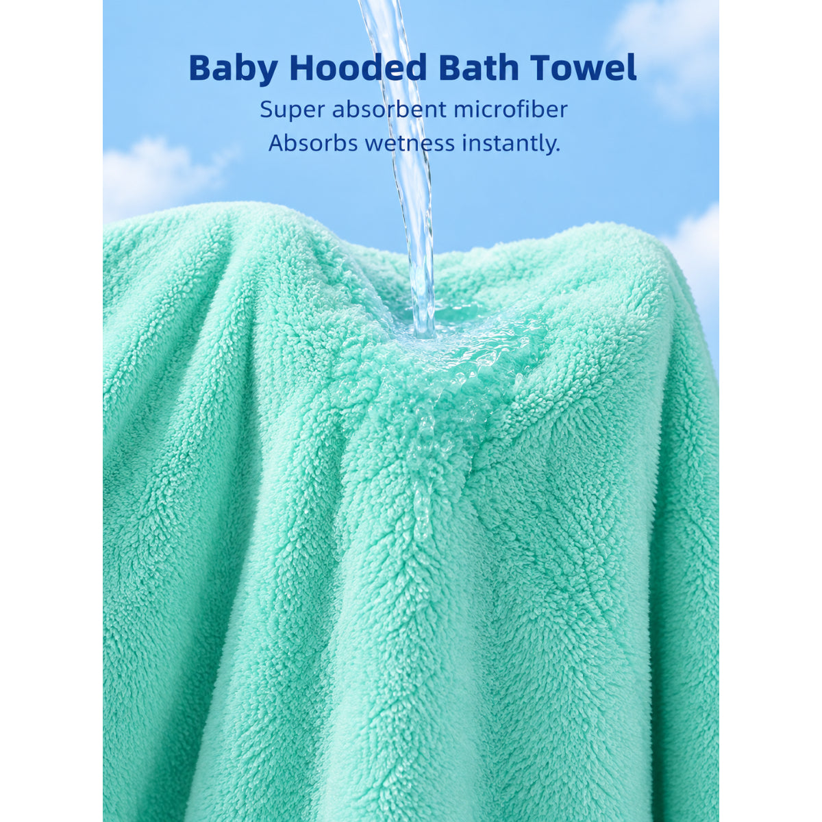 Aiwibi Baby Hooded Towel