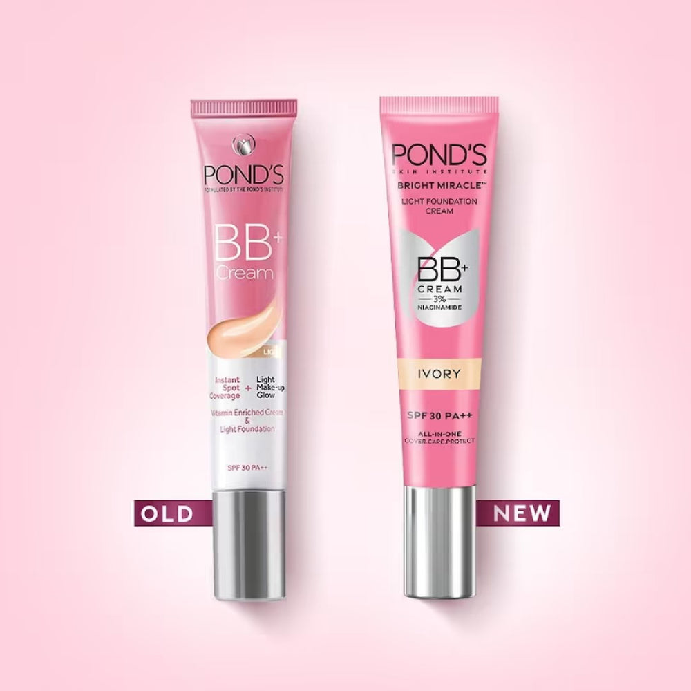Ponds BB+ Cream Instant Spot Coverage + Light Make-Up Glow