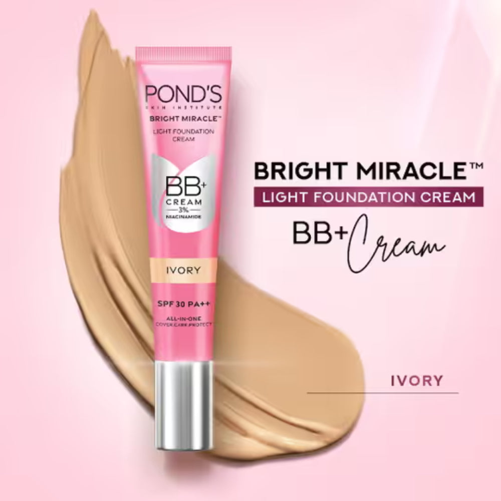 Ponds BB+ Cream Instant Spot Coverage + Light Make-Up Glow