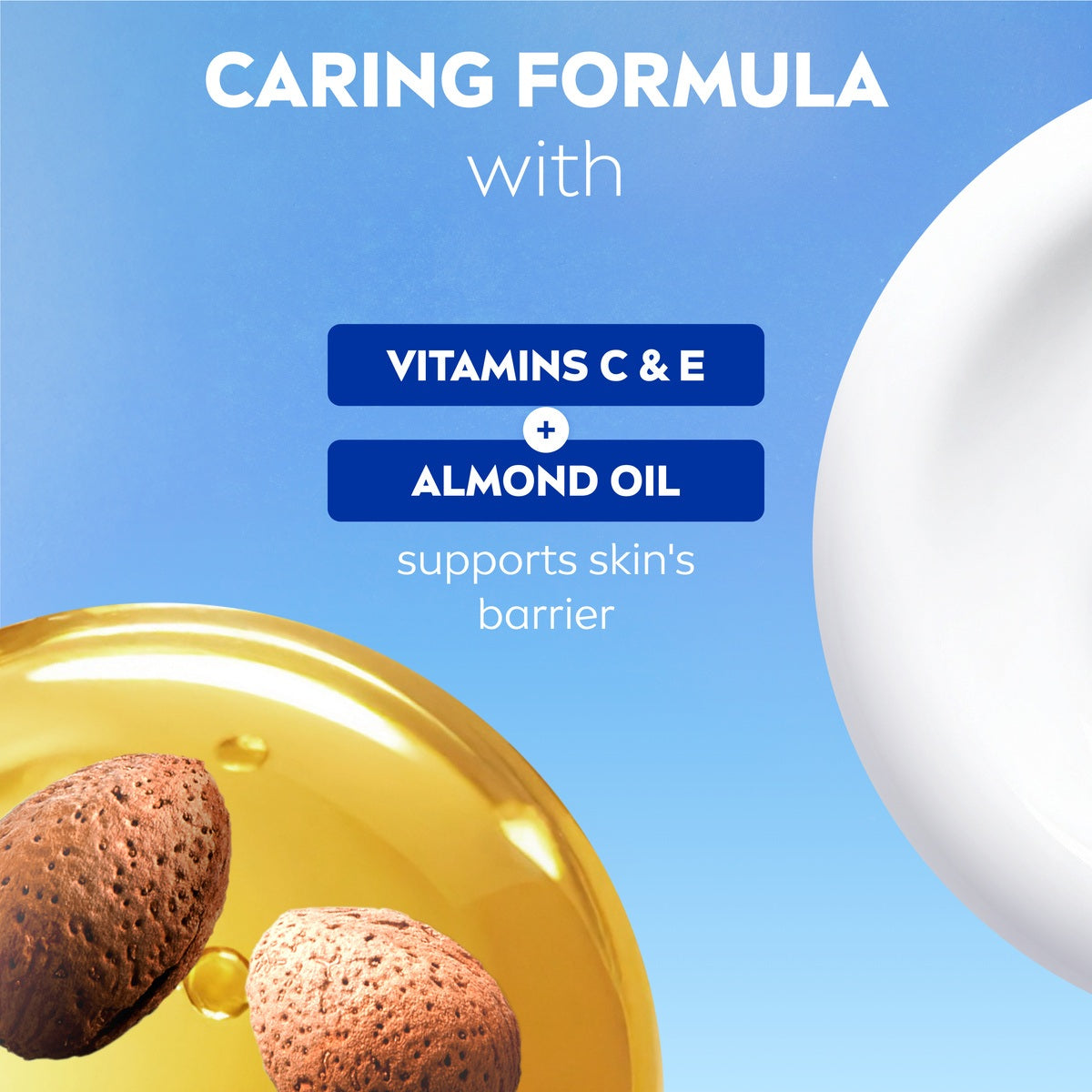 NIVEA Rose & Almond Oil Care Shower Gel
