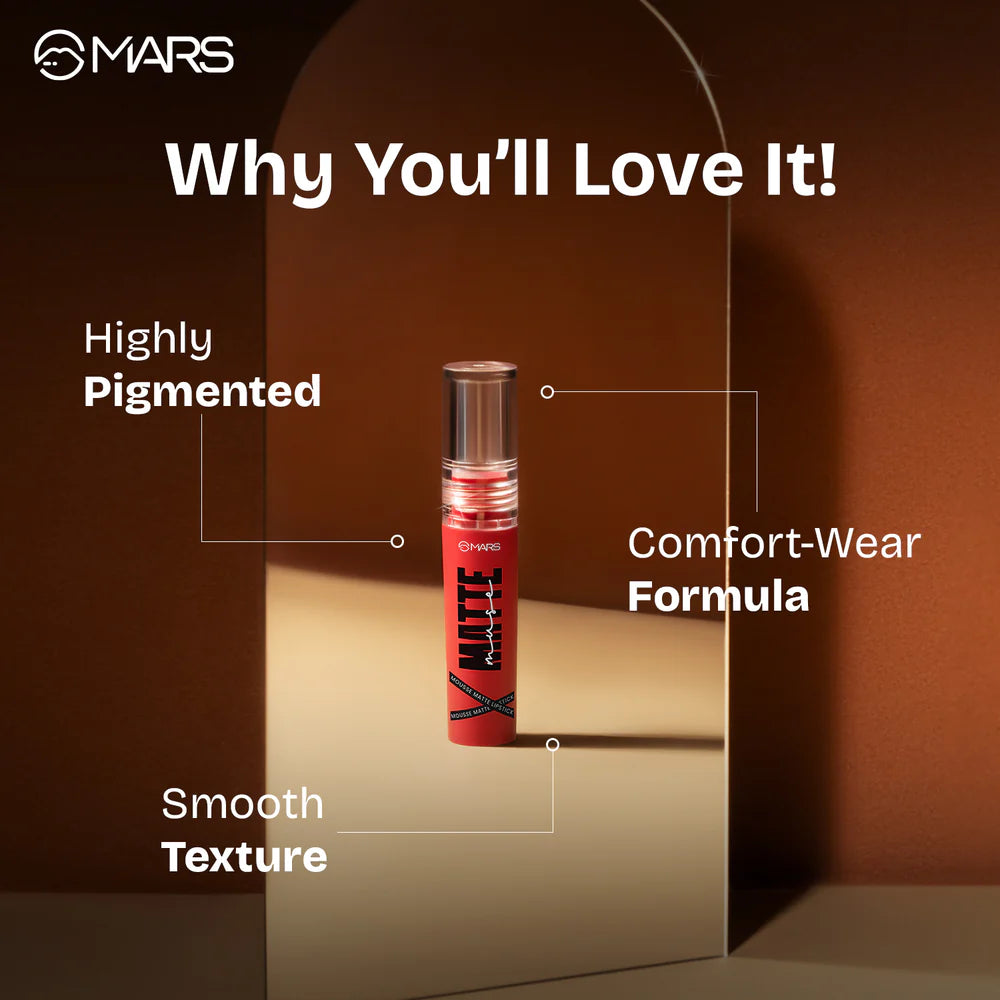 MARS Matte Muse Mousse Lipstick 3ml