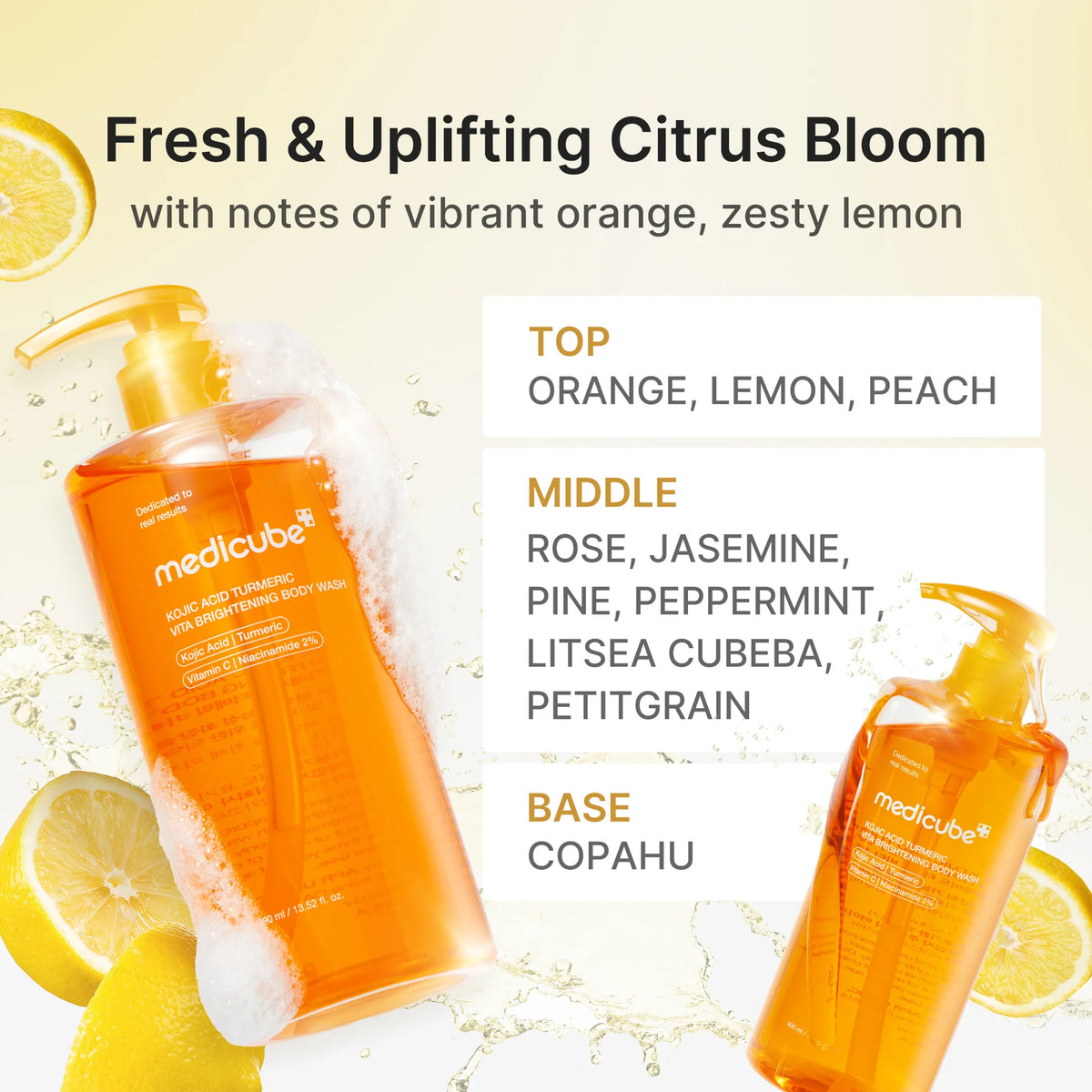 Medicube Kojic Acid Turmeric Brightening Body Wash