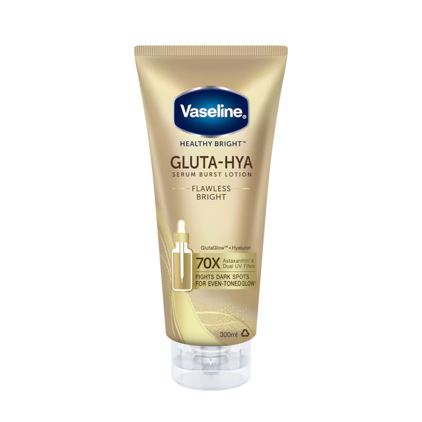 Vaseline Gluta-Hya Serum Burst Lotion Flawless Bright