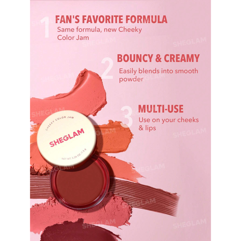 SHEGLAM Cheeky Color Jam (7.5g)