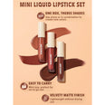 SHEGLAM Matte Allure Mini Liquid Lipstick Set
